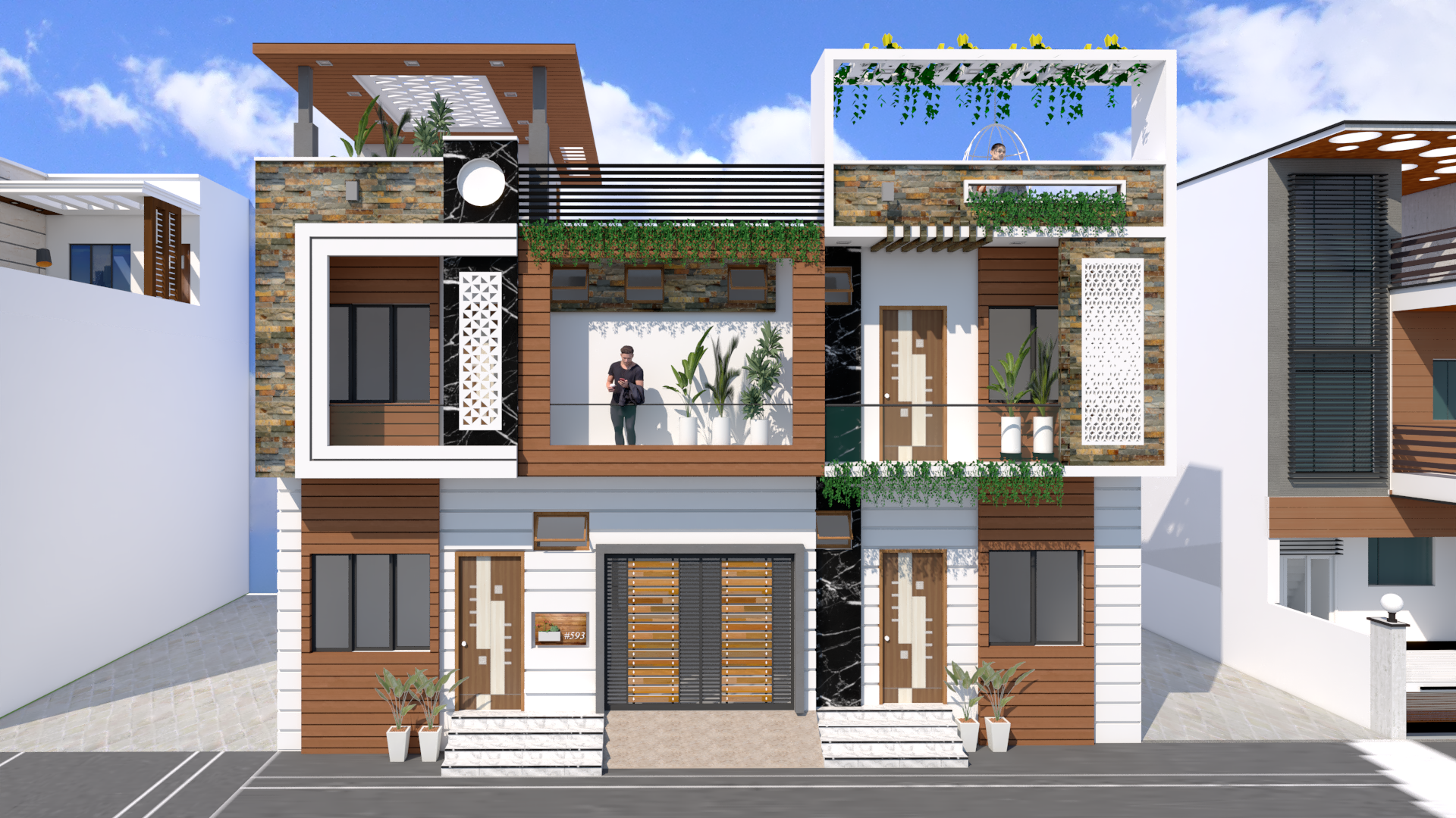 Muskuram Residence, Mandala